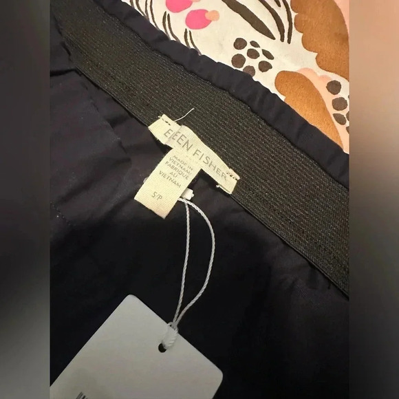 NWT Organic Cotton Twill Slim Ankle Pant in color ink size Small - Picture 3 of 5